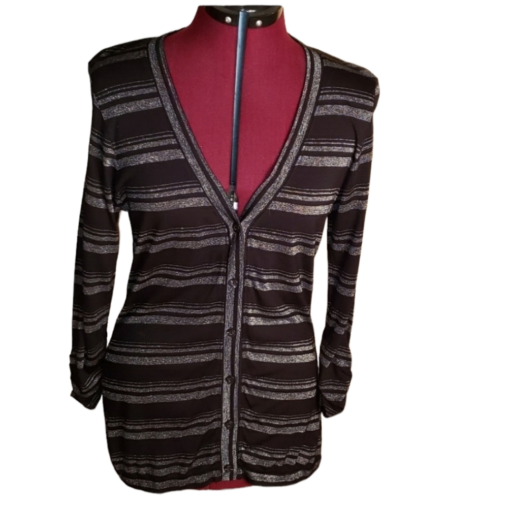 Banana Republic Women's  Black Cardigan Sz Medium